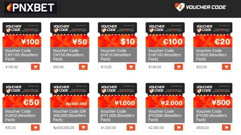 PNXBet voucher code shop explained .